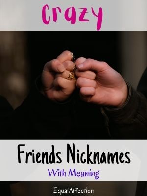 Crazy Friends Nicknames With Meaning