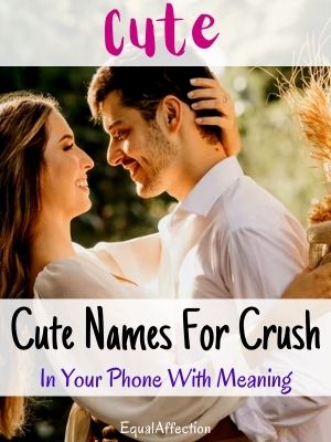 Cute Names For Crush In Your Phone With Meaning