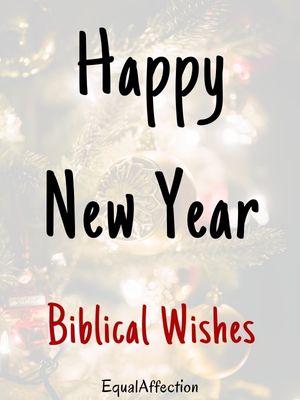 Happy New Year Biblical Wishes