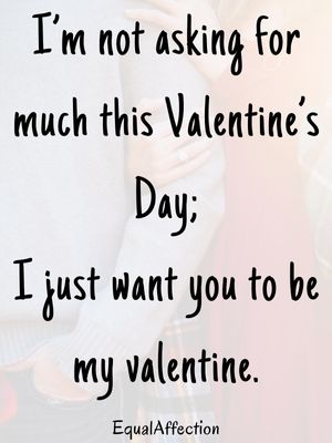 Will You Be My Valentine Forever Quotes