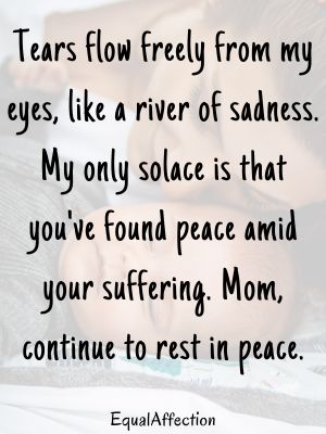 Touching Message For Mother's Day In Heaven