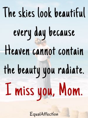 Words For Mother's Day In Heaven