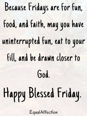 friday and weekend blessings