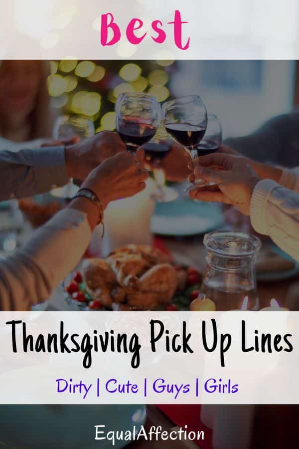 Thanksgiving Pick Up Lines