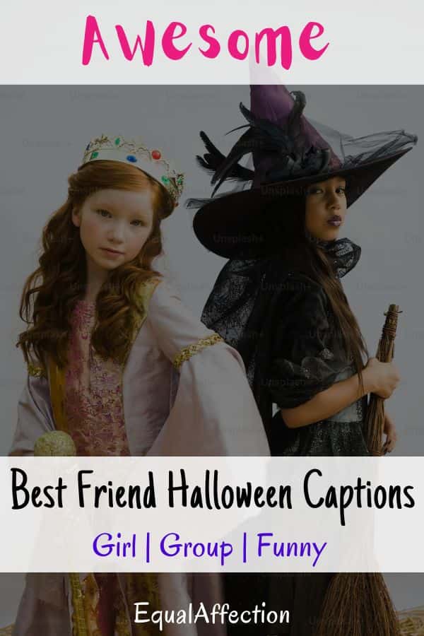 Best Friend Halloween Captions