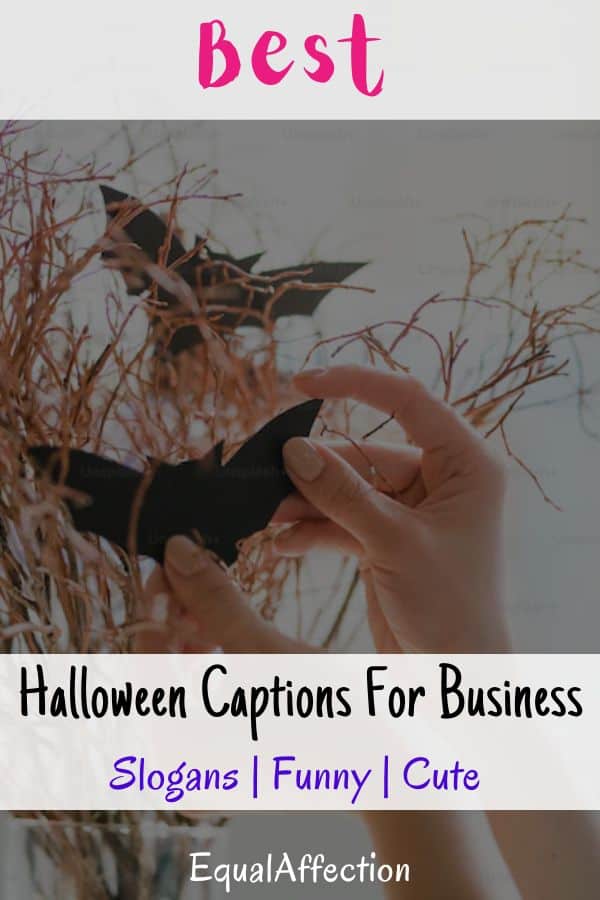 Halloween Captions For Business