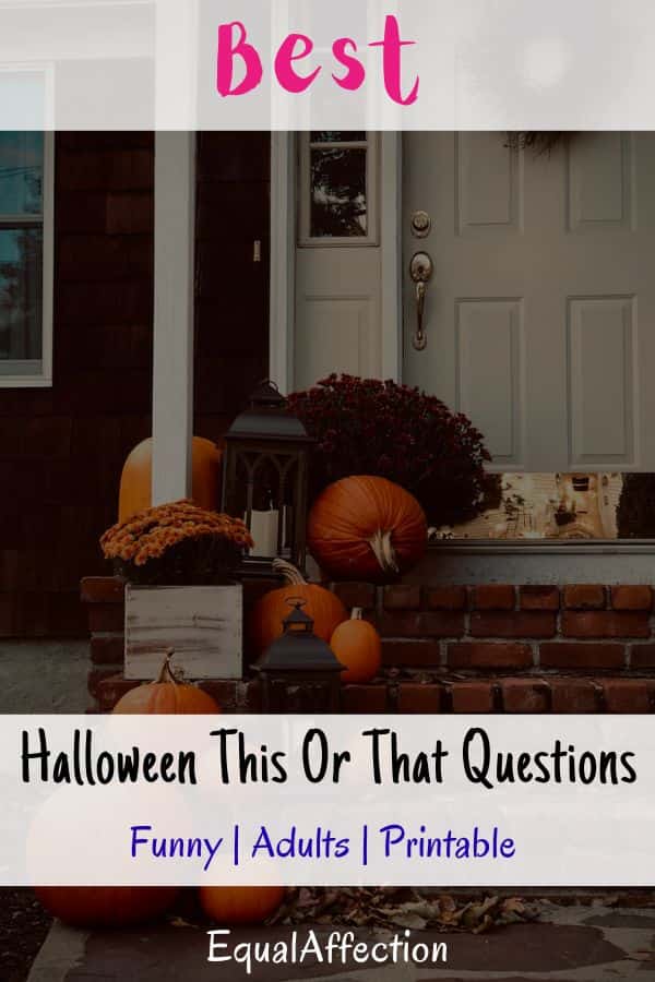 Halloween This Or That Questions