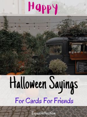Happy Halloween Sayings For Cards For Friends