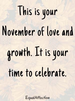 November Blessing Quotes