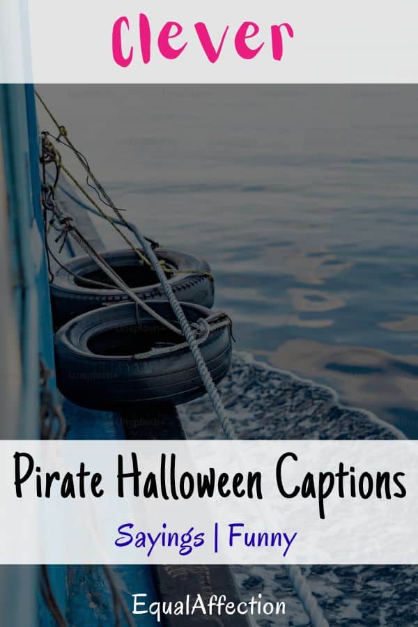 Pirate Halloween Captions