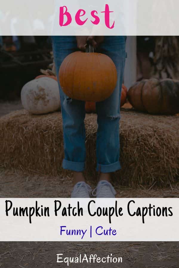 Pumpkin Patch Couple Captions