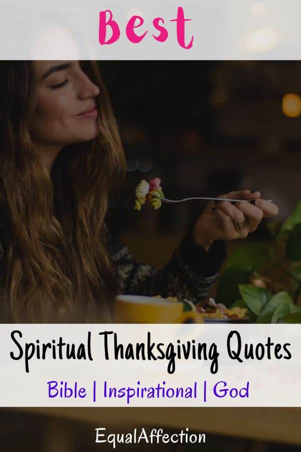 Spiritual Thanksgiving Quotes