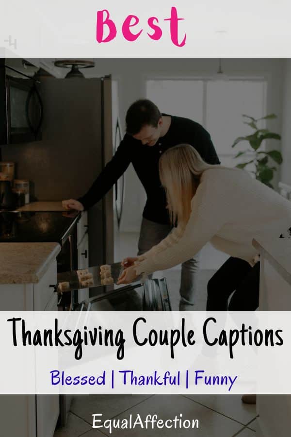 Thanksgiving Couple Captions