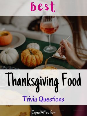 Thanksgiving Food Trivia Questions