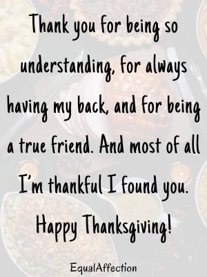 Thanksgiving Message For Appreciation