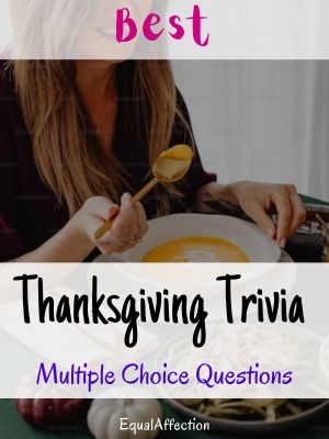 Thanksgiving Trivia Questions Multiple Choice