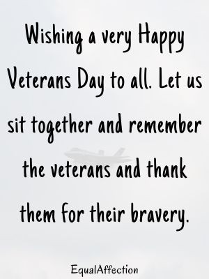 Veterans Day Quotes For Family Members