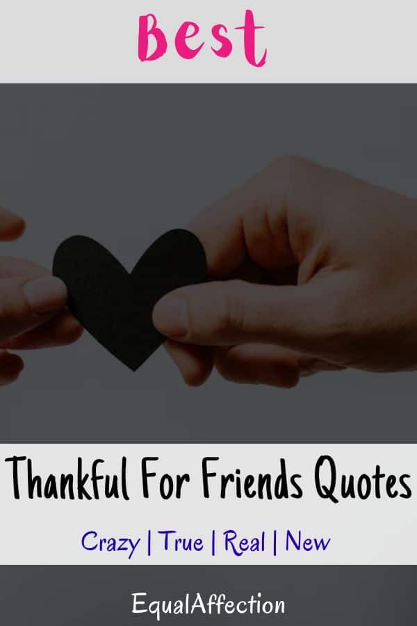 Thankful For Friends Quotes